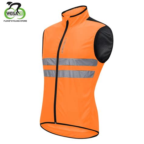 Wosawe Reflective Anti Uv Men Women Cycling Jacket Windproof