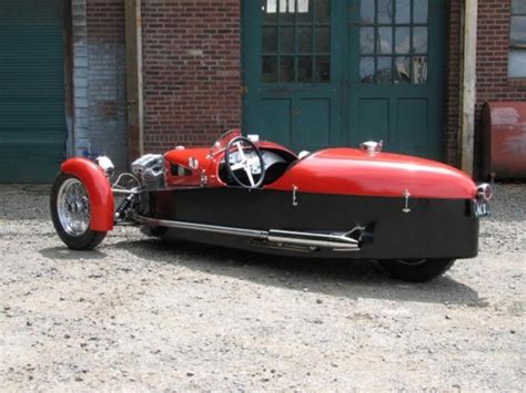 Three Wheeler Handling Meets 1930s Racecar Style Seattles Ace Cycle Car