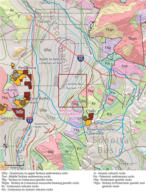 The STATEMAP Mapping Program In Arizona 2014 Update Arizona Geology