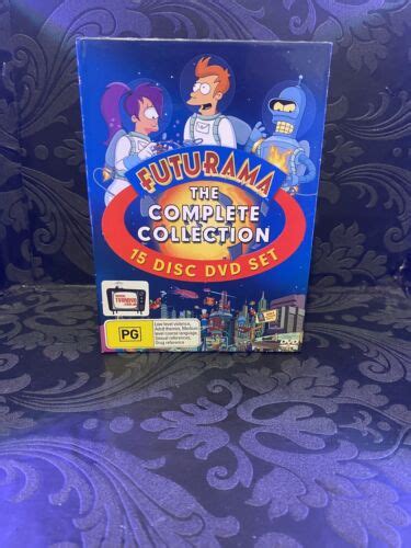 Futurama The Complete Collection Seasons 1 4 15 Disc Set