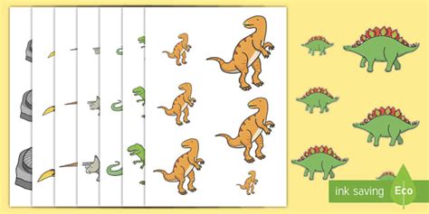 Ficha De Ordenar Tama Os De Dinosaurios Dinosaurios Pre Historia Dinos