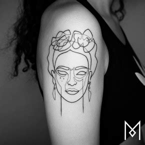 Minimalistic One Line Tattoos By Mo Gangi Ego AlterEgo