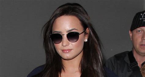 Demi Lovato Lands In LA After First Public Appearance With Boyfriend