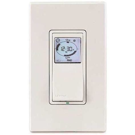 Leviton 021 Vpt24 1pz Vizia 24 Hour Programmable Indoor Digital Timer