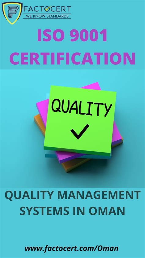 ISO 9001 Certification In Oman Environmental Management System Safety