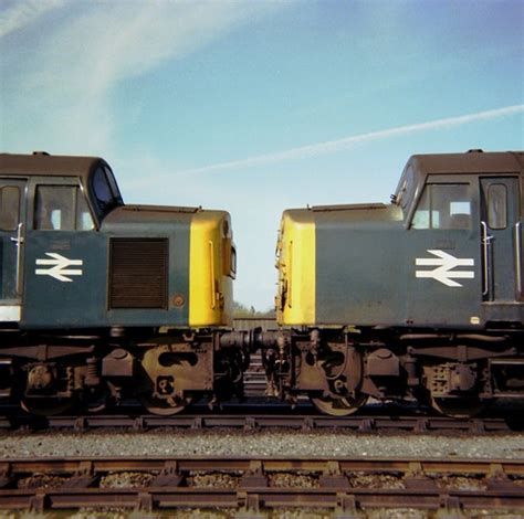 A Pair Of Class 40s Resting Up At York Shed In The Good Ol Flickr