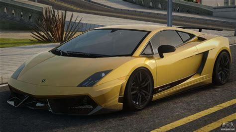 Lamborghini Gallardo Superleggera Yellow for GTA San Andreas