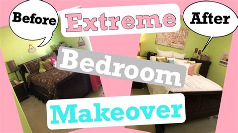 Extreme Bedroom Makeover Tour Youtube