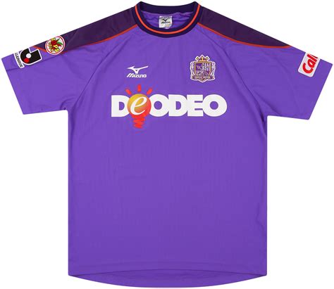 Sanfrecce Hiroshima Home Football Shirt 2019 Sponsored By EdOn