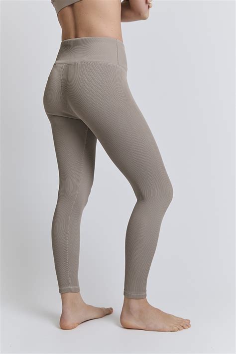 Caf Au Lait Legging Rectoverso Premium Activewear For Women