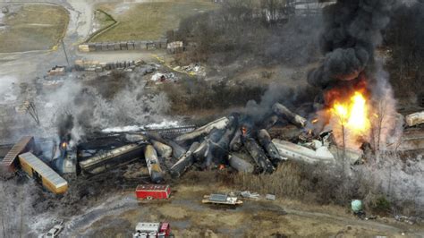 UPDATED: Controversial 'vent and burn' in East Palestine derailment may ...