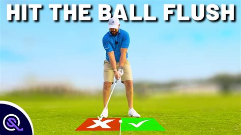 How To Hit Ball Then Turf With Your Irons Youtube