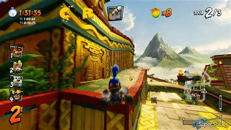 Crash Team Racing Nitro Fueled Guide Raccourci Pyramide Papu Game