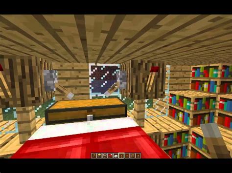 Tuto Comment Faire Une Belle Chambre Dans Minecraft Youtube