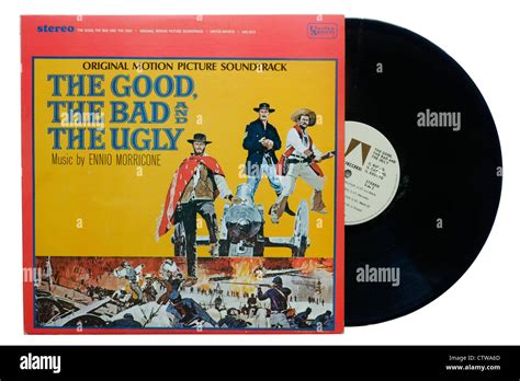 The Good The Bad and The Ugly film soundtrack Stock Photo - Alamy