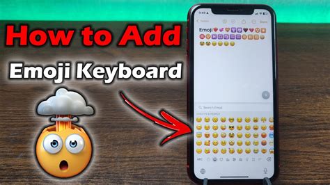 How To Add Emoji Keyboard On Iphone Full Guide Youtube