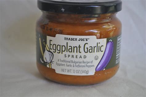 Trader Joes Eggplant Garlic Spread 2 Pack