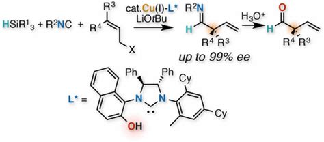 Synthesis Of α Quaternary Formimides And Aldehydes Through Umpolung