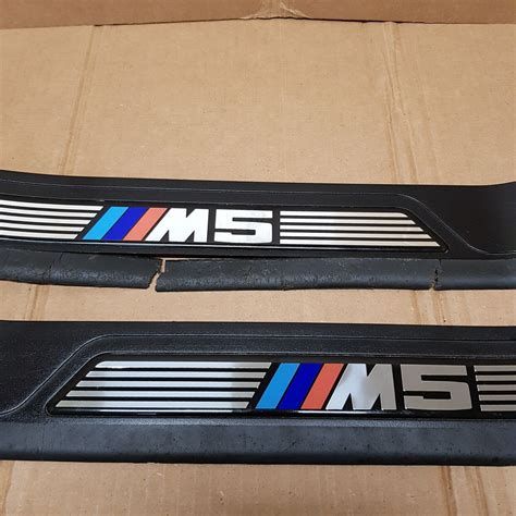 Bmw E39 M5 Door Sill Cover Set M Sport Sills 5 Series Kick Plates Inner Trim Kit Ebay