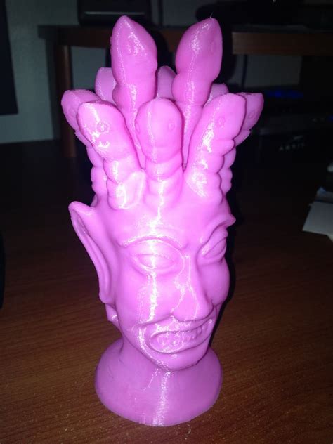 My Brother Tried To Make Medusa With His 3d Printer But It Turned Out Looking Like A Weird