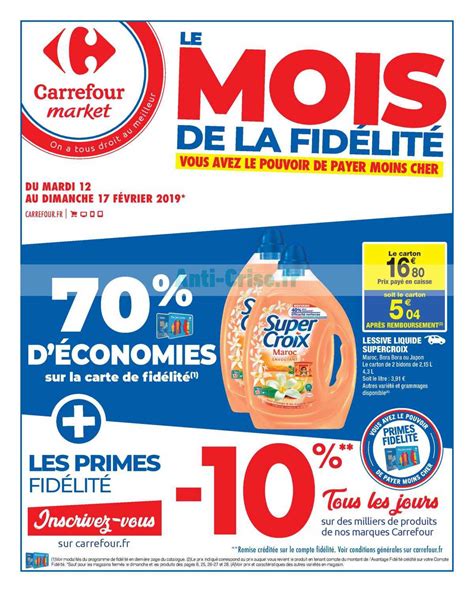 Catalogue Carrefour Market du 12 au 17 février 2019 Catalogues Promos