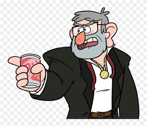 Grunkle Stan - Gravity Falls Grunkle Stan, HD Png Download - 772x660 ...