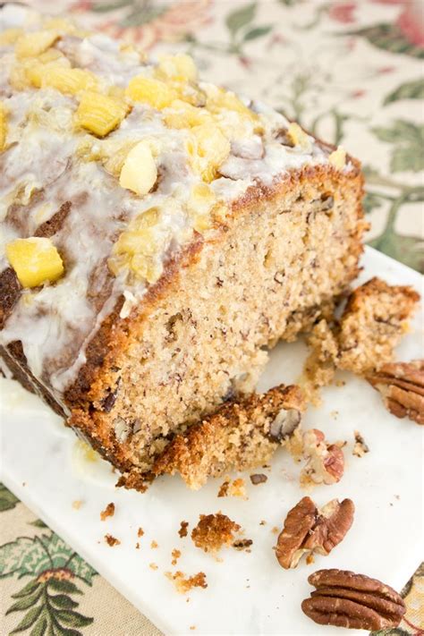 Humming Bird Bread With Pineapple Glaze The Sugar Coated Cottage Recipe Hummingbird Bread