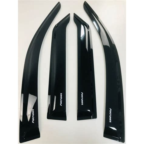 Toyota Fortuner 2016 To 2023 Window Door Visor Black OEM TYPE Shopee