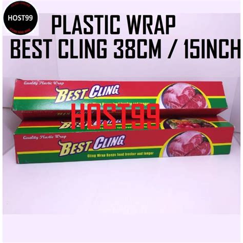 Plastic Wrapping Plastik Wrap Bening Pembungkus Makanan Best Cling