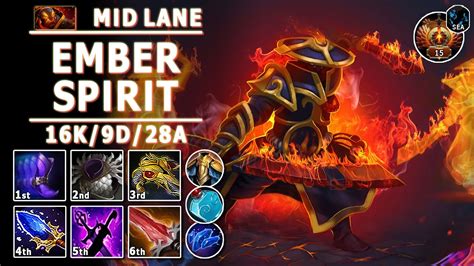 Ember Spirit Mid Lane B Pos Es Play Dota Immortal