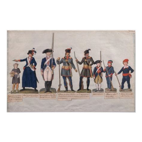 Characters of the French Revolution Poster | Zazzle | Revolution poster ...