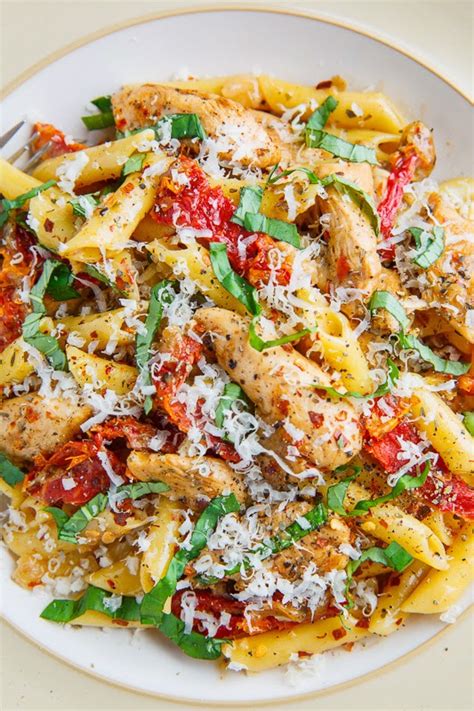 Creamy Chicken And Sundried Tomato Pasta Recipe On Closet Cooking