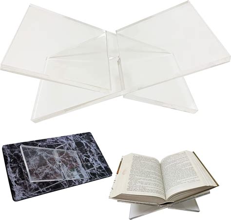 Ritadeshop Transparent Acrylic Book Standclear Acrylic