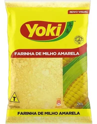 Farinha De Milho Amarela Kg Yoki Mercadolivre