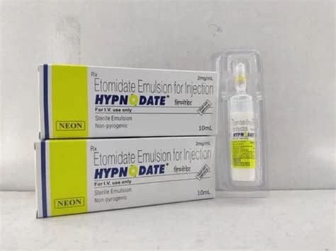 Etomidate Injection at Best Price in Surat, Gujarat | Amoha Impex