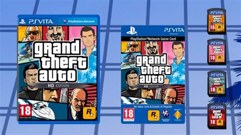 Gta Hd Edition Playstation Vita Box Art Cover By Christos Free