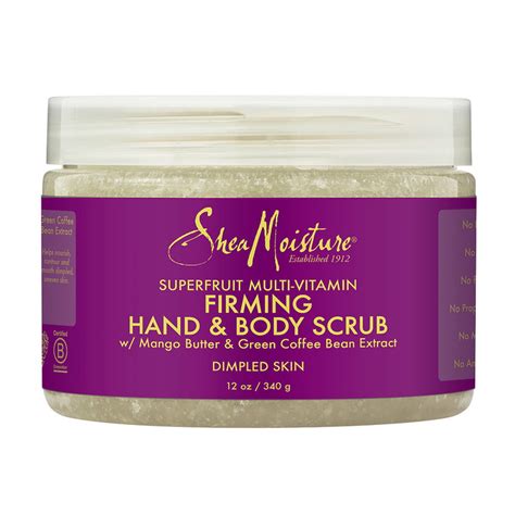 Shea Moisture Superfruit Complex Hand And Body Scrub 12 Oz