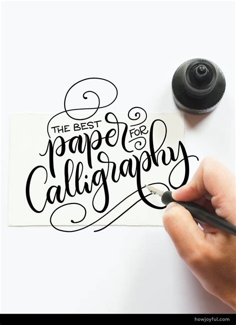 Calligraphy Paper The Best Ones For Practice Final Projects In 2021