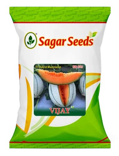 Vijay F 1 Hybrid Muskmelon Seeds Packaging Type Poly Pouch Pack