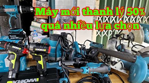 Máy makita mới thanh lý rẻ cở này ai nhìn mà không mê phụ kiện bãi rẻ