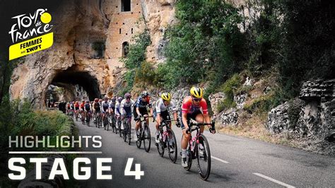 Extended Highlights Tour De France Femmes Stage Cycling On