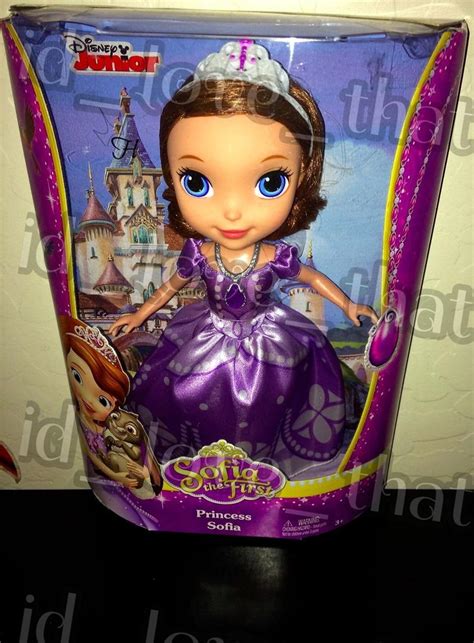 DISNEY PRINCESS SOFIA the FIRST DOLL 9 inch MATTEL SOPHIA MY JUNIOR JR ...