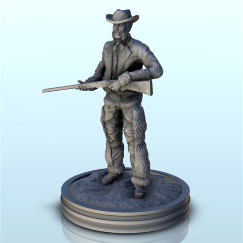 D Printable Wild West Figures Pack N Six Gun Sound Desperado Old