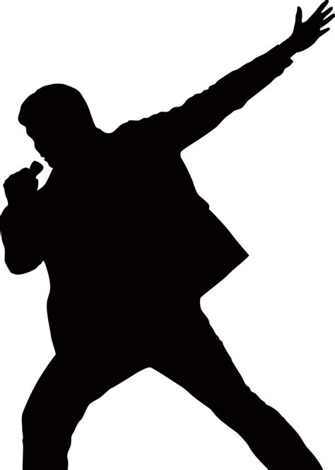 Clip Art Royalty Free Stock Singing Music Fashion Singer Man Singing