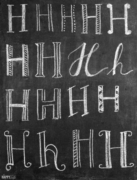 Chalk Lettering — Tips Ideas And Techniques Part One Chalk