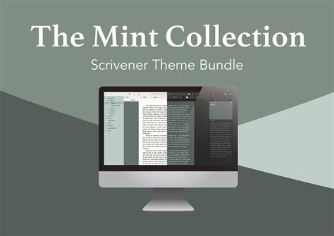 The Mint Collection Scrivener Theme Bundle Etsy