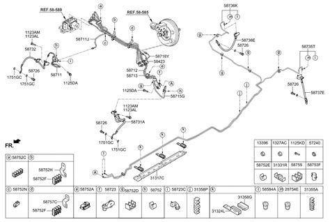 D Genuine Kia Brake Front Hose Right