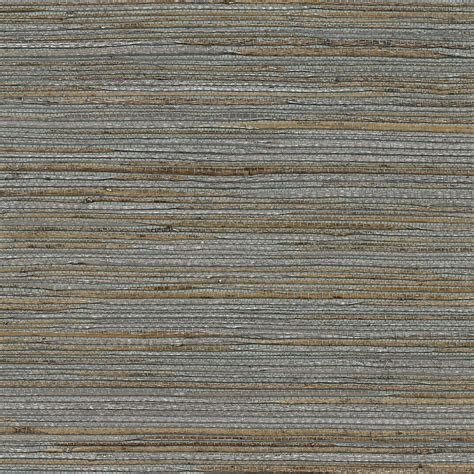 Kenneth James Shandong Slate Ramie Grasscloth Wallpaper The Home Depot Canada