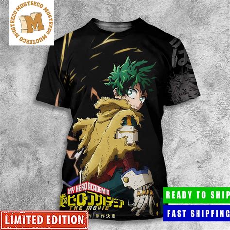 My Hero Academia The Fourth Movie Poster All Over Print Shirt - Mugteeco