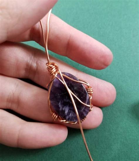 Wire Wrap Stone How To Wire Wrap Stones Without Holes Moms And Crafters